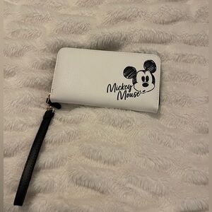 Disney-Mickey Mouse Wallet-wrist strap. New.